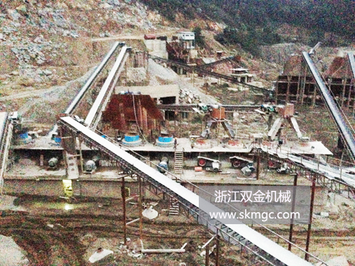 浙江雙金機械砂石生產線